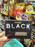 日本装进口新款零食Meiji明治钢琴纯黑巧克力26枚120g送女友佳品