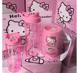 Hello Kitty猫榨汁机家用多功能迷你学生电动搅拌水果汁机豆浆机