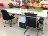 广州办公家具简约现代屏风4卡座6四人位职员办公桌椅员工位电脑桌