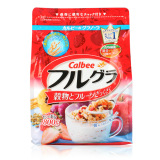 日本进口食品卡乐比Calbee卡乐b水果颗粒即食早餐冲饮麦片800g