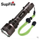 SupFire神火强光手电筒 X5充电 防水进口LED远射王探照灯 t6