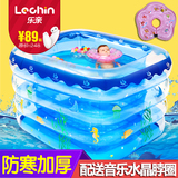 超大家庭婴儿游泳池充气婴幼儿童戏水池宝宝海洋球池大型成人浴桶