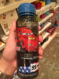 香港迪士尼代购 麦昆 汽车总动员 儿童卡通外带水杯 随手塑料瓶