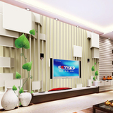电视背景墙壁纸3D壁画立体客厅现代简约欧式定制花卉沙发背景墙纸