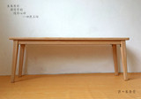 长条凳实木长板凳橡木长凳子北欧简约木质凳床尾凳定做换鞋凳新品