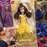 知品美国代购Disney迪士尼娃娃儿童玩具白雪公主美人鱼灰姑娘礼物