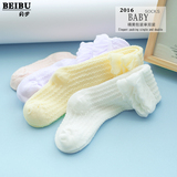夏季薄款婴儿长筒袜子 宝宝中筒过膝防蚊袜新生儿0-1-3岁6-12个月