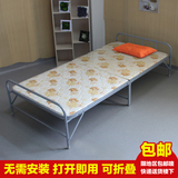 简易折叠床单人双人午睡床木板床板式成人便携隐形床家用0.9 1米