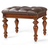 美式全实木雕花化妆凳换鞋凳梳妆凳古筝凳子欧式皮布钢琴凳特价中