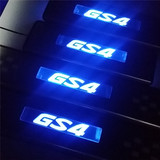 传祺GS4 GA3 GS5 迎宾踏板 LED带灯不锈钢踏板蓝光门坎条门槛条