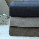 纯色毛巾毯办公室空调毯午睡毯秋冬小毛毯沙发毯子