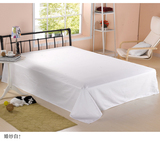 白色全棉床单单件纯色0.9米1.2m1.5 1.8 2米单双人学生被单 灰黑