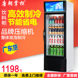 唐朝掌柜饮料柜展示柜立式冰柜商用冰箱饮料饮品保鲜柜单门冷柜