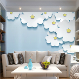 电视背景墙壁纸 客厅卧室温馨3d花卉无纺布墙纸大型壁画现代简约