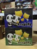 日本进口姚坚婴儿熊猫造型曲奇饼干宝宝零食原味磨牙饼7gX24包