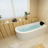 成人浴盆欧式家用独立式小浴缸按摩浴缸双人恒温浴缸亚克力嵌入式