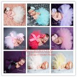 特价新生儿幼儿 儿童摄影服装婴儿影楼拍照衣服 百天满月宝宝纱裙