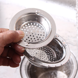 包邮手提式不锈钢网漏/水槽过滤网 日式品质厨房洗菜洗碗盆过滤网