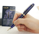 日本白金正品世纪14K金笔 3776黑色/酒红/教堂蓝钢笔pnb-10000
