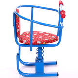 电动车宝宝座椅前置儿童安全减震座椅1-5岁婴幼儿电瓶车弹簧座椅