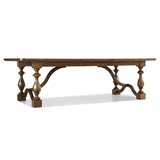 美式新古典家具定制 全实木长方形餐桌 欧式风格餐台饭桌  E1030