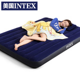 intex单人 双人冲气床宿舍租房简易床充水床垫空调气垫床充气床垫