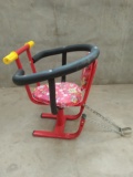 电动车儿童座椅前置自行车小孩坐电动车宝宝加厚宽安全围栏带减震