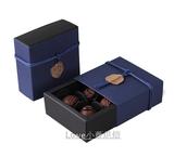 1个价 4粒蓝色巧克力盒 费列罗食品包装盒 礼品盒