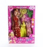 盒装芭比娃娃 儿童玩具 女孩爱玩具 地摊9元9 十元店货源批发