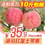 陕西洛川红富士苹果10斤新鲜水果特产包邮非阿克苏山东烟台栖霞