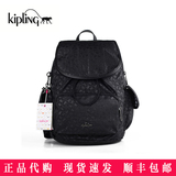 kipling代购黑色猴子包时尚休闲双肩背包轻便防水旅行包K12505