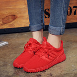 韩版秋季平底椰子鞋明星同款小红鞋舒适透气运动鞋显瘦显高女鞋潮