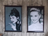 外贸郝本复古海报酒吧咖啡厅店铺家居墙面怀旧无框装饰画壁挂画