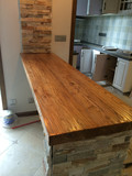 定做制实木板隔板松木板老榆木原木板吧台板台面板搁板办公桌面板