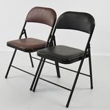 折叠椅会议椅会客椅培训椅塑料折叠椅胶折椅子学生椅外场活动椅厚