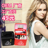 化妆包韩国折叠手提化妆箱大容量高档护肤品防水收纳包专业洗漱包
