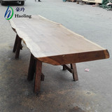 金丝柚自然边 实木 木方 柚木 缅甸进口 原木 木料 板材 台面桌面