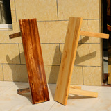批发订做火锅实木长条凳柏木凳子板凳碳化火烧凳宽凳练功