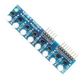 Arduino 八位全彩LED模块  RGB模块  三色LED灯模块 流水灯模块