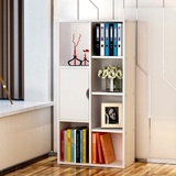 2016简约现代置物架简易创意书柜单个组合收纳架经济型007书架