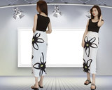 6度2016夏季韩版新款时尚套装短款小背心半身包臀长裙两件套女潮
