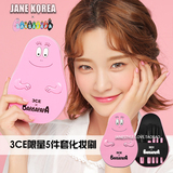现货 韩国代购3CE BARBAPAPA 3CE巴巴爸爸限量版5件套化妆刷套刷