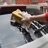 大号海绵擦洗车工具汽车美容清洁用品刷车大孔蜂窝吸水泡沫厚珊瑚