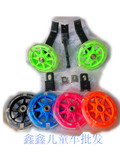 儿童自行车辅助轮单支撑可互换闪光轮1214161820寸童车配件带礼品