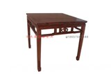 实木雕花小方桌  明清仿古家具餐桌椅 榆木 厂家直销 尺寸可定制