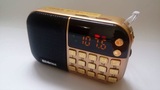 先科: zk-808插卡收音機立体音效18650超长续航MP3播放器送电源