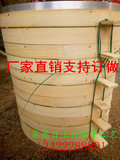 52圆形加厚加深蒸笼竹蒸笼大竹笼蒸包子笼家用商用安庆笼耐用