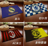 足球队徽 阿森纳国米巴萨皇马切尔西AC米兰利物浦地垫 门客厅地毯