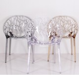 加厚塑料餐椅创意时尚简约靠背宜家椅子现代个性艺术镂空桌椅
