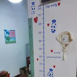 儿童房宝宝身高尺幼儿园成人量身高贴纸装饰画简约可移除墙贴